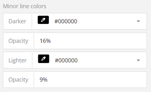 A screenshot of a number of colors Description automaticallygenerated